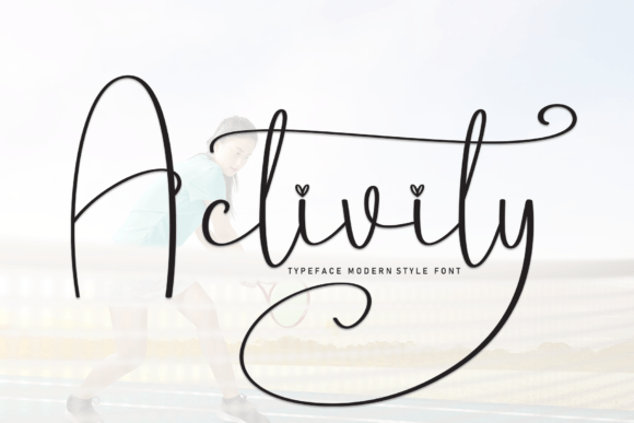 Activity Font: The Dynamic Typeface for Modern Creatives
