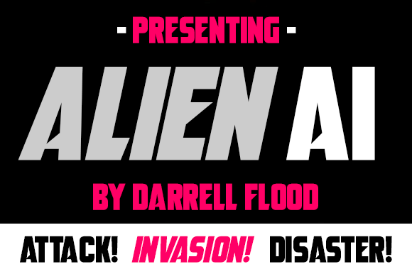 Alien AI Font: A Modern Typeface for Sci-Fi & Tech Projects