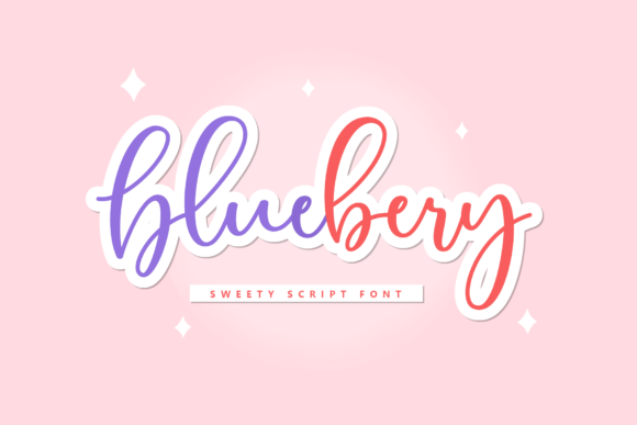 Bluebery Font: A Sweet Script for Modern Design Projects