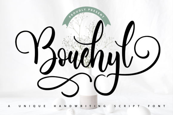 Bouchyl: A Handwriting Script Font That Feels Authentically Human