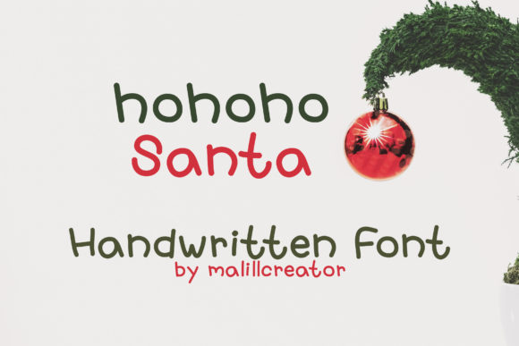 Bring Joy to Your Designs with Hohoho Santa Font