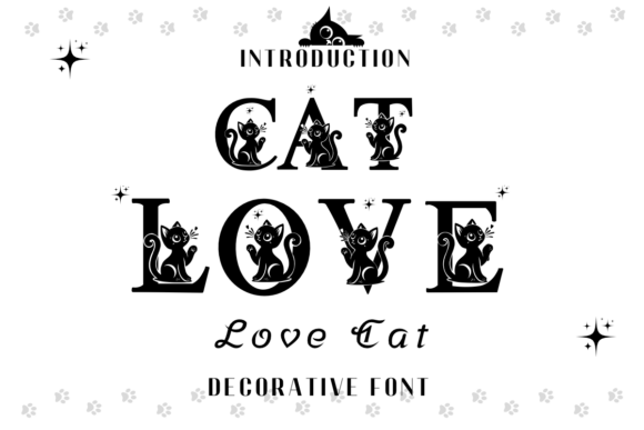 Cat Love Font: A Whimsical Typeface for Modern Designs