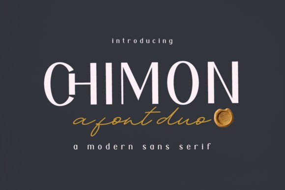 Chimon Font Duo: A Brush Script for Bold, Authentic Projects
