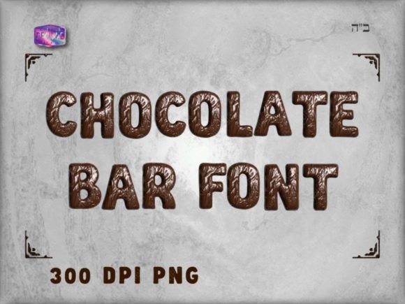 Chocolate Bar Font: A 3D Typeface for Bold Projects
