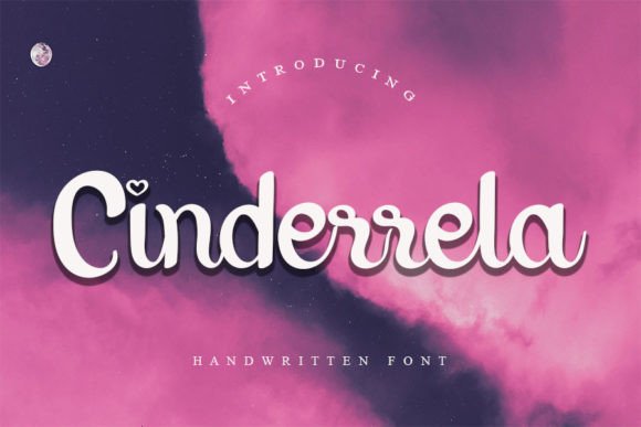 Cinderrela Font: A Handwritten Typeface That Feels Like Home