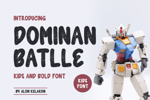 Dominan Battle Font: Your Go-To for Friendly Design