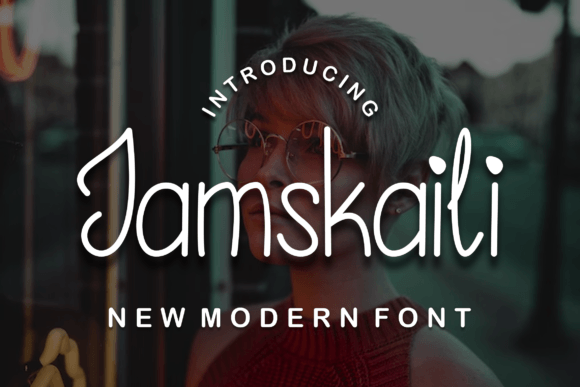 Jamskaili Font: A Touch of Handwritten Elegance
