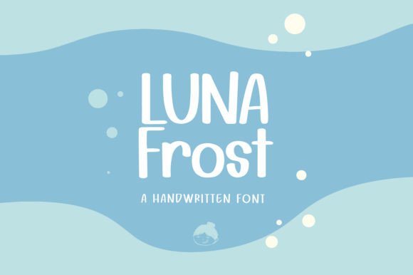 Luna Frost Font: A Friendly Touch for Modern Designs