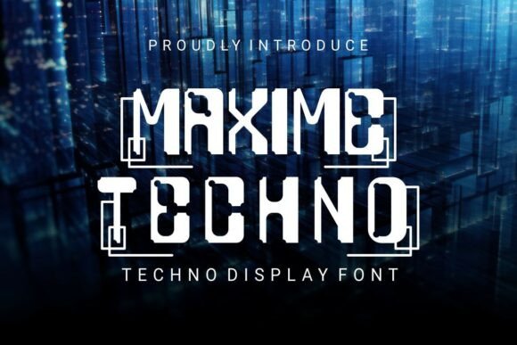 Maxime Techno Font: Your Gateway to Digital Aesthetics