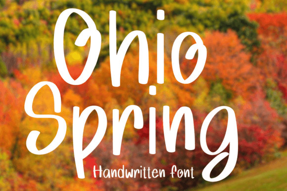 Ohio Spring Font: A Fresh Take on Handwritten Elegance