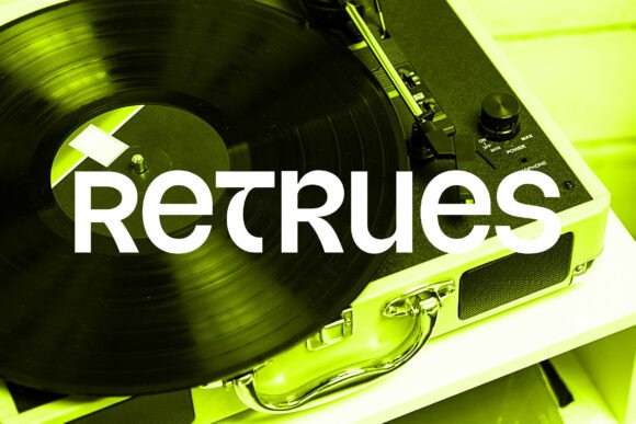 Retrues Font: Capturing 80s Neon Charm for Modern Design