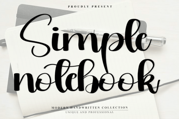 Simple Notebook Font: The Handwritten Look Without the Hassle