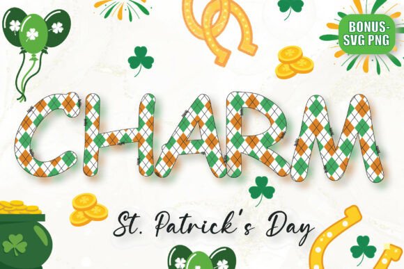 St Patrick's Day Charm Font: Infuse Irish Luck into Your Designs