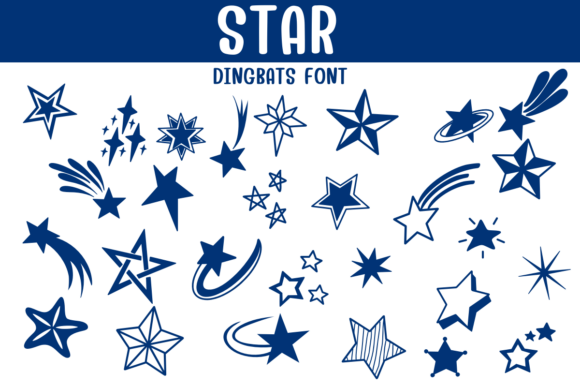 Star Font: A Celestial Touch for Your Creative Projects