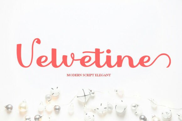 Velvetine Font: Where Timeless Calligraphy Meets Modern Elegance