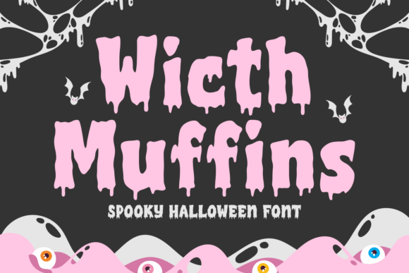 Witch Muffins Font: A Playful Halloween Display Typeface